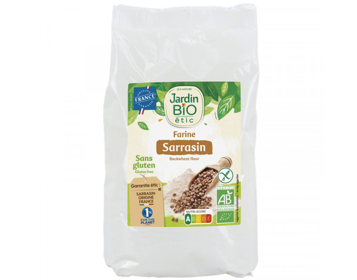 JARDIN BIO Farine de Sarrasin Sans Gluten - 400 g
