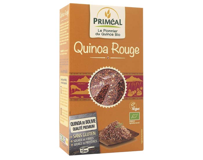 PRIMEAL Quinoa Rouge - 500 g