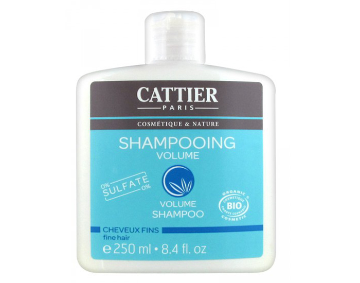 CATTIER Shampooing Volume Sans Sulfates - 250 ml