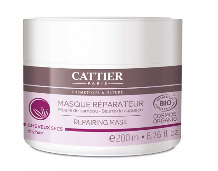 CATTIER Masque Capillaire Réparateur Cheveux Secs - 200 ml