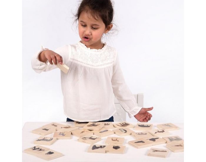 TICKIT Memory animaux sauvages - D�s 12 mois