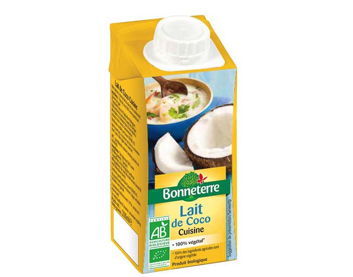 BONNETERRE Lait de Coco Cuisine - 20 cl