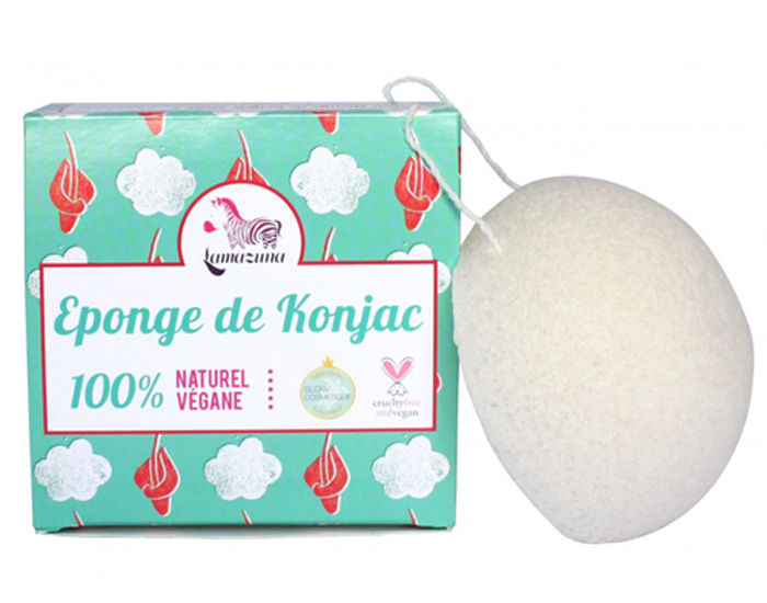 LAMAZUNA Eponge de Konjac