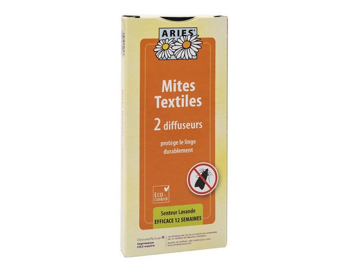 ARIES Diffuseur de r�pulsif anti-mites textiles x2