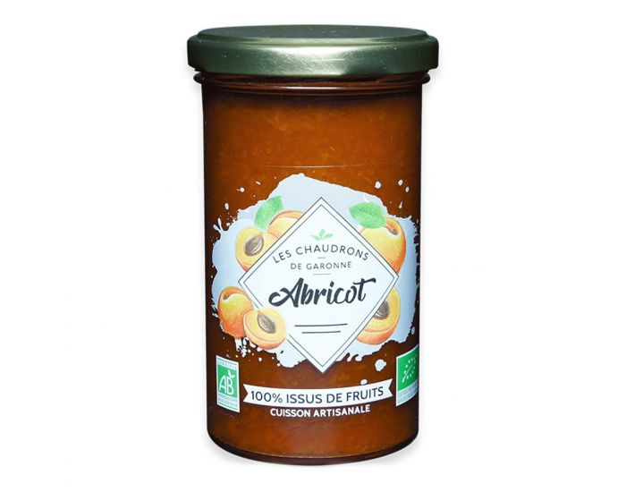 LES CHAUDRONS DE GARONNE Prparation 100% Fruits Abricot Bio