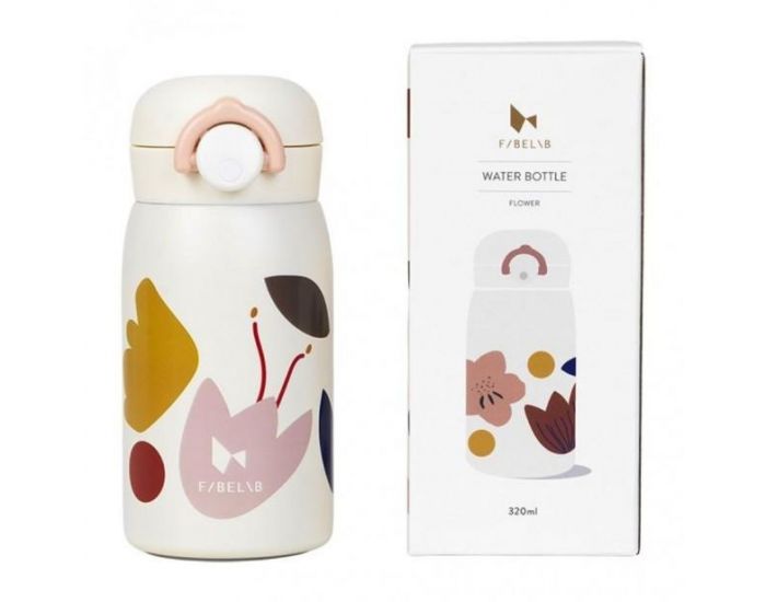 FABELAB Gourde Enfant en Inox avec Bec