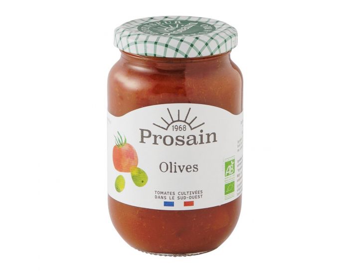 PROSAIN Sauce Tomate aux Olives Bio - 370g
