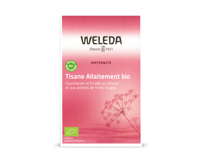 WELEDA Tisane Allaitement Fruits Rouges - 20 sachets