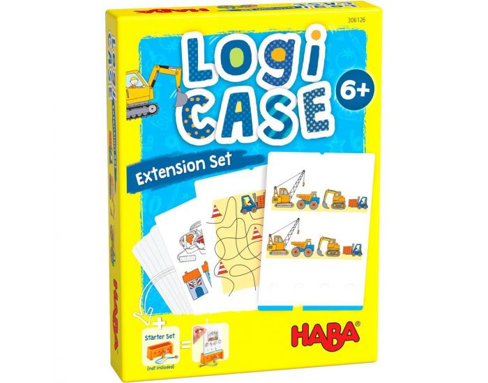 HABA LogiCase - Extension Chantier De Construction - Ds 6 Ans