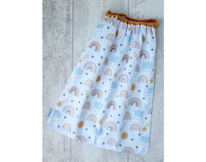 CREACOTON Serviette Elastique en Coton Bio -  2-6 ans