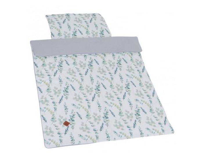 SEVIRA KIDS Couette et Oreiller - Enfant Pr�t � Dormir - Eucalyptus - 135 x 100 cm
