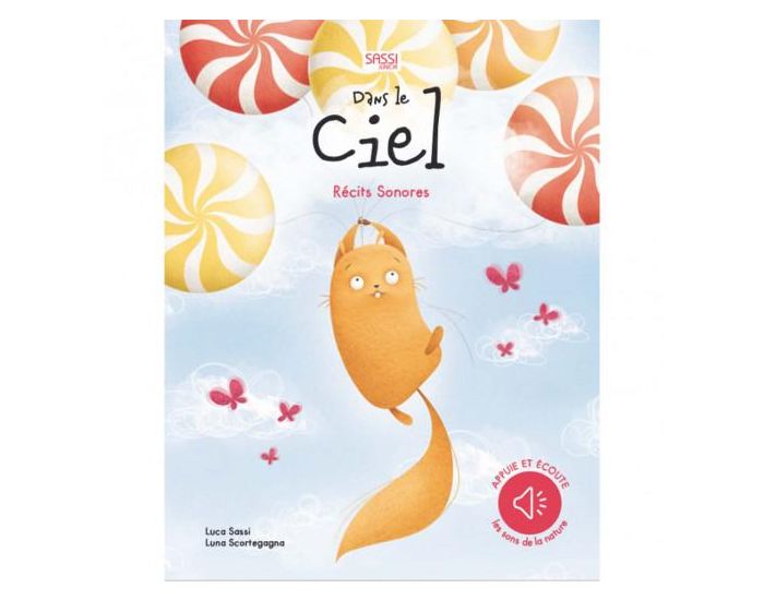 SASSI JUNIOR Livre sonore Dans le ciel - D�s 3 ans