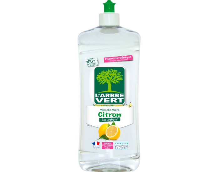 L'ARBRE VERT Liquide Vaisselle Citron - 750 ml
