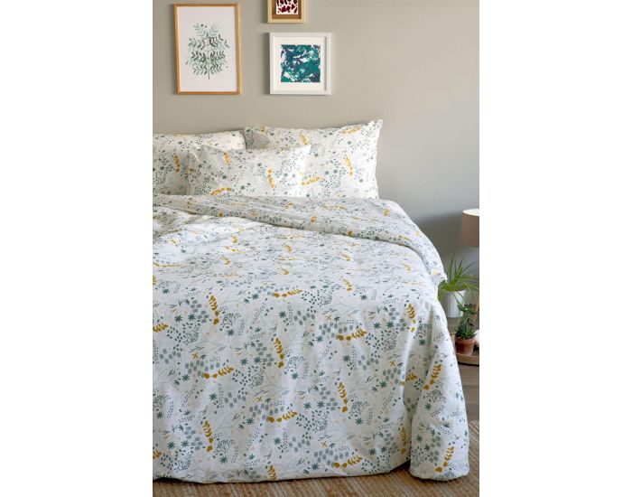 KADOLIS Housse de couette Coton Bio adulte - Yukari 