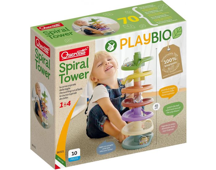 QUERCETTI Play Bio - Spiral Tower - D�s 12 mois
