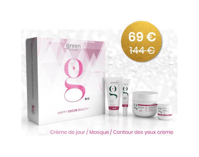 GREEN SKINCARE Coffret Jeunesse + Bio 