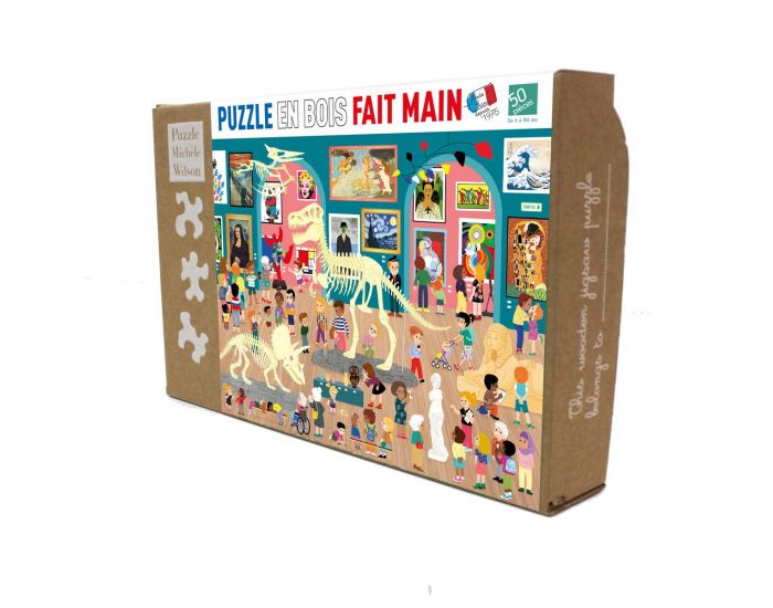 MICHELE WILSON Puzzle Visite Au Mus�e - 50 Pi�ces - D�s 6 ans 