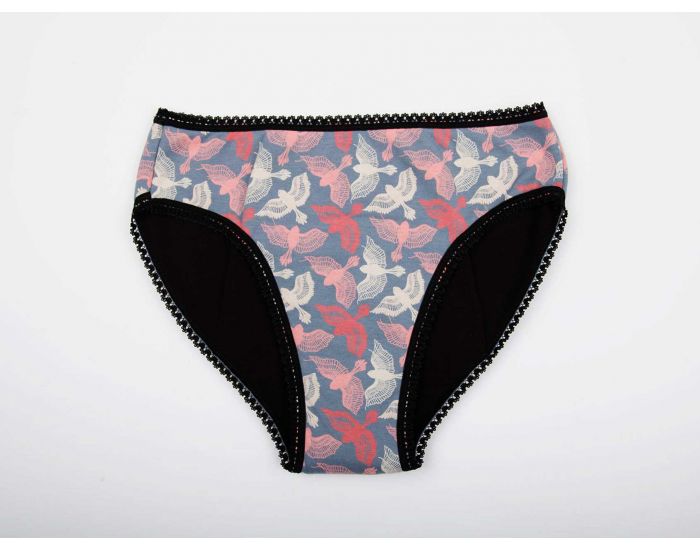 BIOLUNES Culotte Menstruelle en Coton Biologique - Barbara - Mini