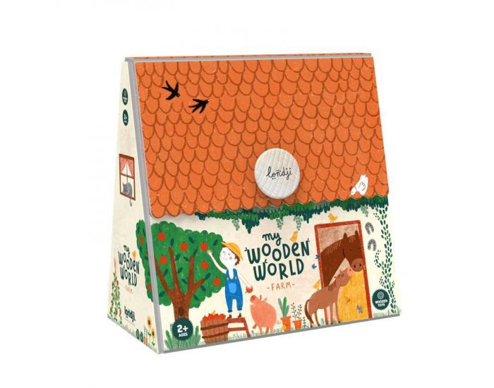 LONDJI My Wooden World - Ferme - D�s 2 ans