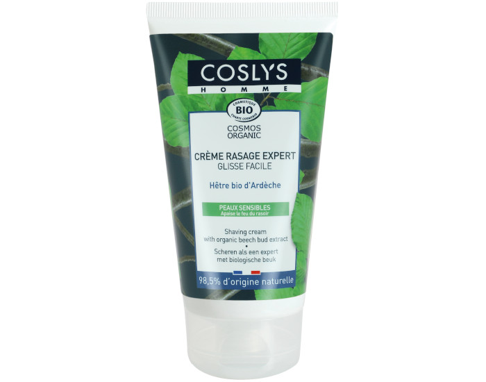 COSLYS Homme - Crème Rasage Expert - 125 ml