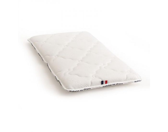 MATELAS NO STRESS Matelas Rectangulaire pour Cododo - Mousse et Fibre de Bambou