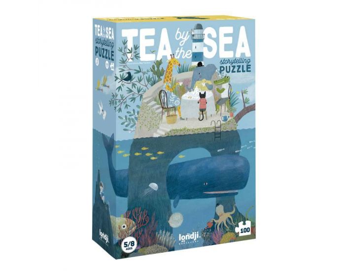 LONDJI Puzzle Tea By The Sea 100 Pi�ces - D�s 5 ans