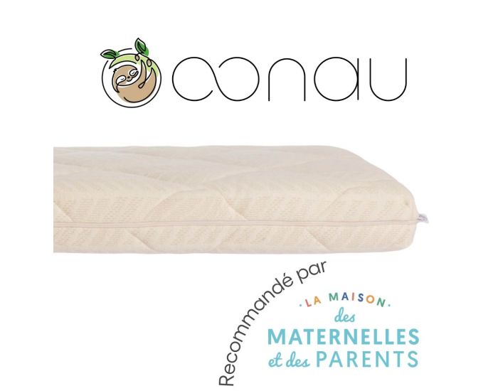 OONAU Matelas B�b� Coton Bio - Respirant & Sain