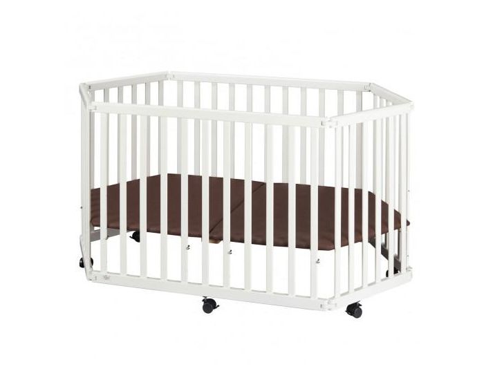 TISSI Parc B�b� Pliable - Bois Naturel