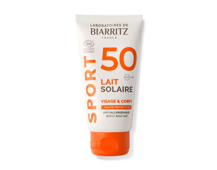 LABORATOIRES DE BIARRITZ Lait Solaire SPF50 Certifi Bio 50 ML