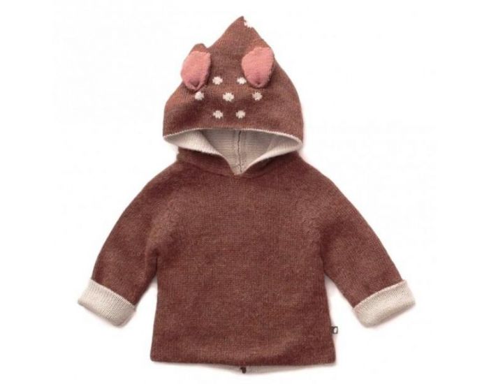 OEUF NYC Veste R�versible en Laine d'Alpaga - Bambi