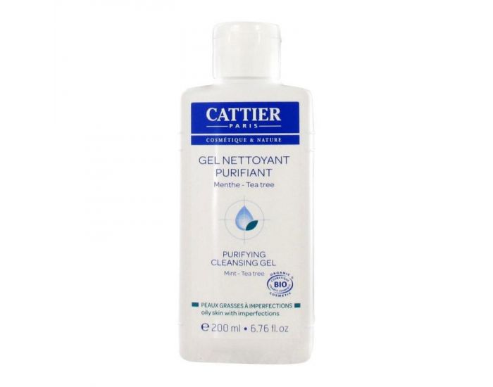 CATTIER Gel Nettoyant Purifiant - 200 ml