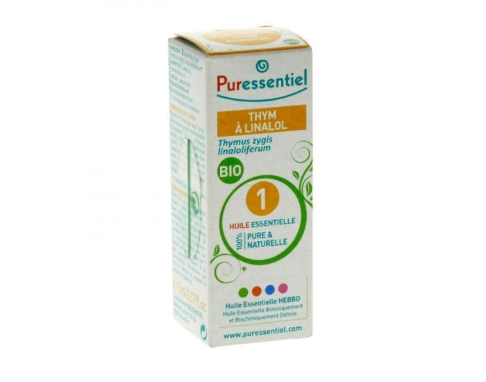PURESSENTIEL - Huile Essentielle Thym � Linalol Bio - 5ml