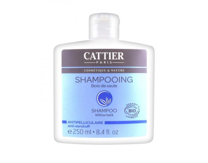 CATTIER Shampooing Antipelliculaire Bois de Saule - 250 ml