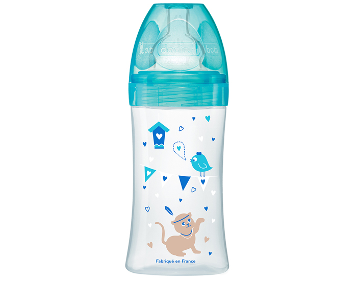 DODIE Biberon Sensation+ - Lagoon Chat - 270 ml
