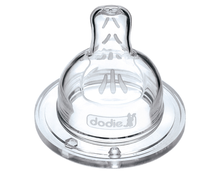 DODIE Lot de 2 Ttines Sensation+ Plate Silicone - + 6 Mois
