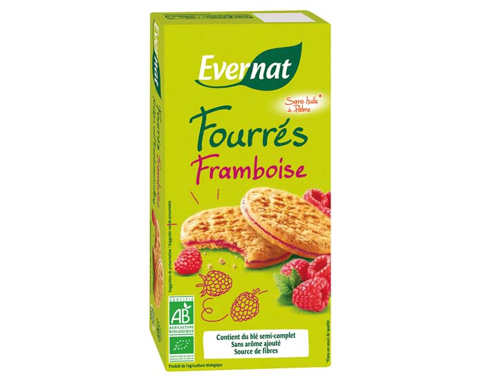 EVERNAT Fourrs Framboises - 175g