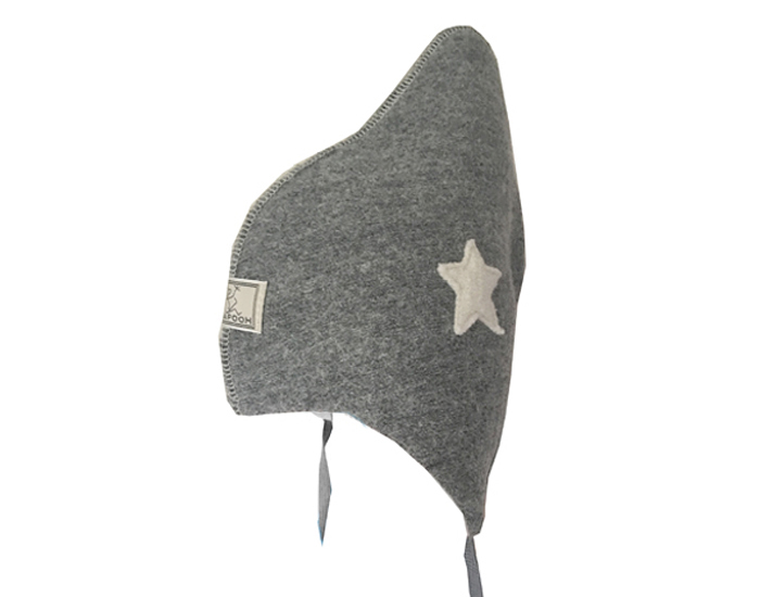 PICKAPOOH Bonnet Bb Feutre de Laine Zoe - Gris