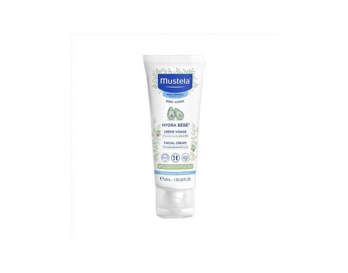 MUSTELA Cr�me Visage Hydra B�b� � l'Avocat Bio - 40 ml