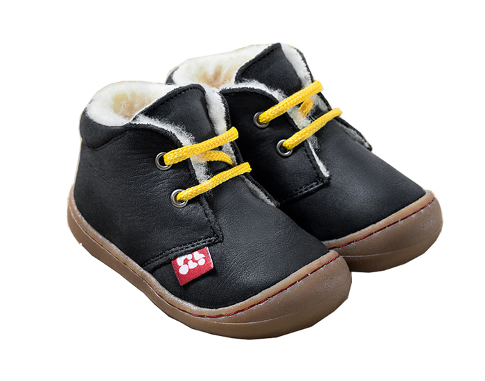 POLOLO Chaussures en Cuir Fourr�es - Juan Nero