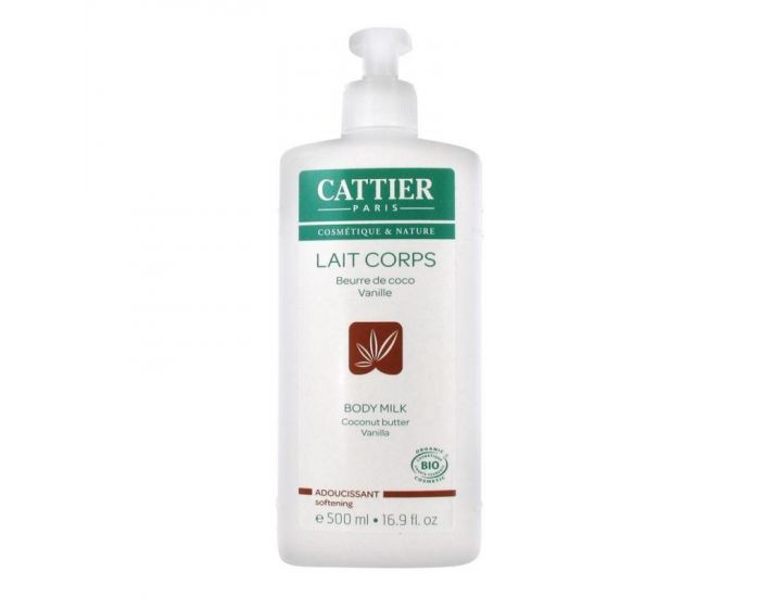 CATTIER Lait Corps Adoucissant Bio - 500ml