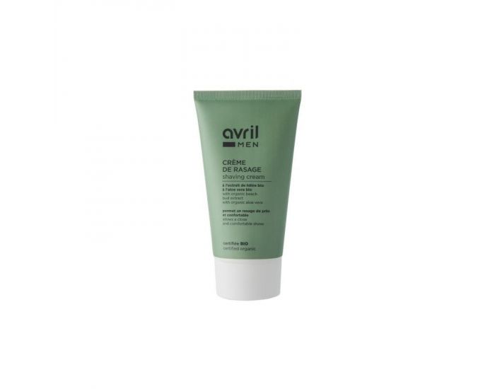 AVRIL Cr�me de rasage Homme Certifi�e Bio - 150ml 