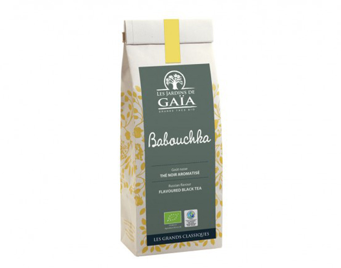LES JARDINS DE GAIA Th Noir - Babouchka Got Russe - 100g