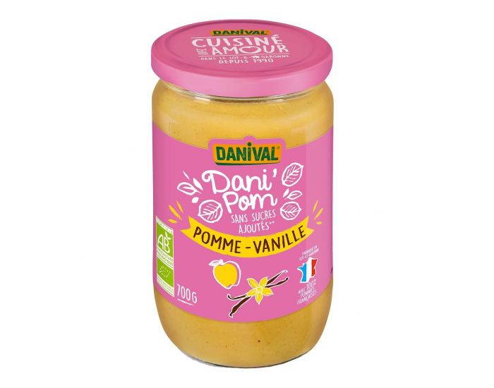 DANIVAL Dani'pom pomme-vanille - 700g