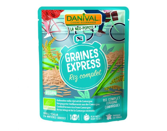 DANIVAL Crales Express riz complet - 250g