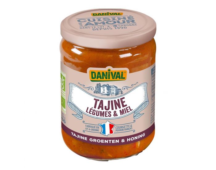 DANIVAL Tajine aux 6 L�gumes et Miel - 525 g