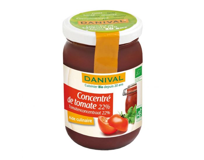 DANIVAL Concentr de tomates 22% - 200g