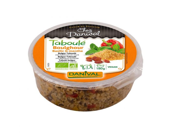 DANIVAL Taboul� de boulgour aux herbes fra�ches 180g