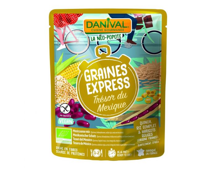 DANIVAL Graines Express Trsor du Mexique 250g bio