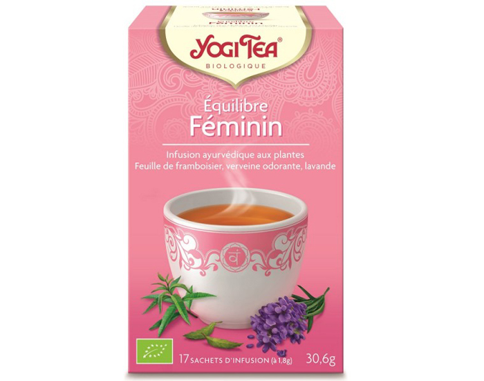 YOGI TEA Tisane en Sachet - Equilibre Fminin - 17 Sachets
