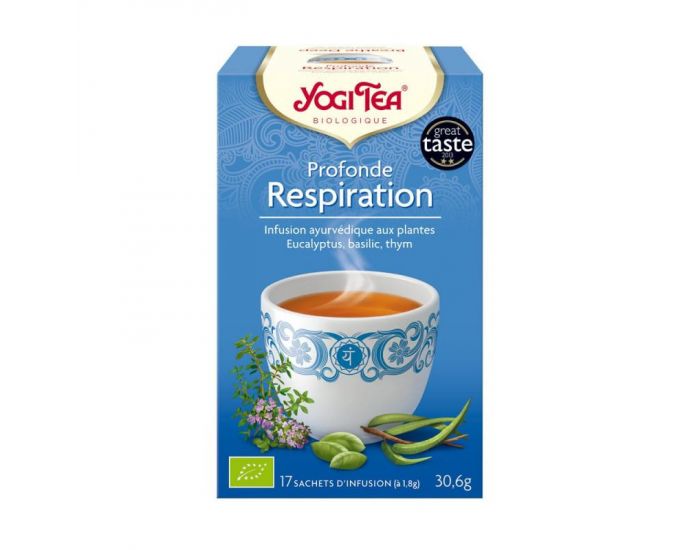 YOGI TEA Tisane Profonde Respiration - 17 Sachets